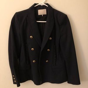 IRO jacket with buttons Navy